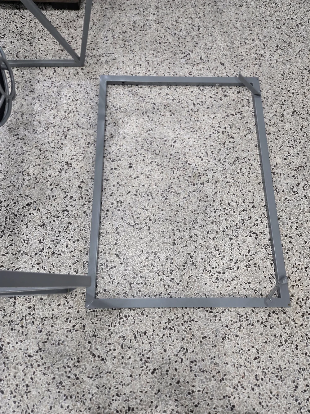 RARE Discontinued Rooms 2 Go Kids Star Wars TIE FIGHTER Gray Desk Metal Glass